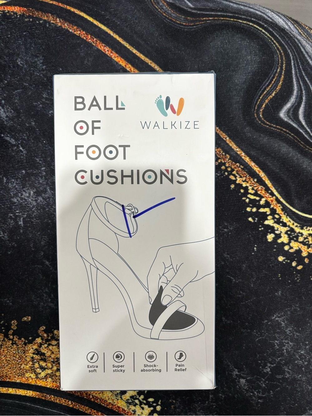 Ball of Foot Cushions - Black